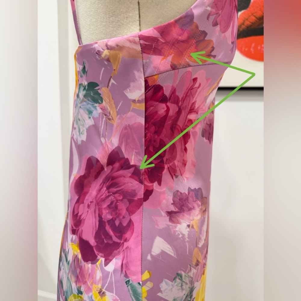 ML Monique Lhuillier Seraphine Satin Maxi Dress - Picture 9 of 15